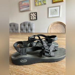 Chaco Sandals Grey and White Womens Size 9